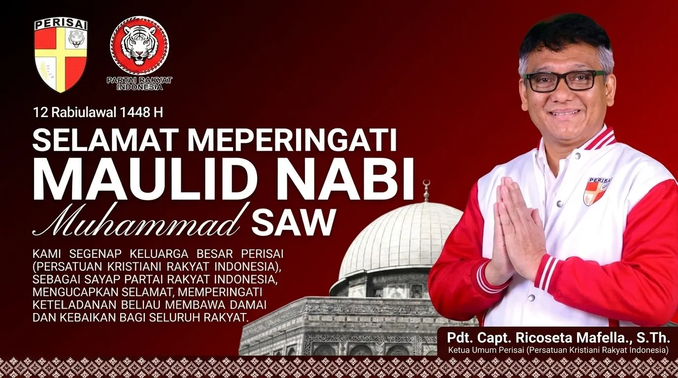 Peringati Maulid Nabi 1448 H, PERISAI Serukan Kebersamaan dan Toleransi demi Indonesia Damai